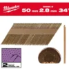 Milwaukee Maskinspik 34°50/Rs/G/C2 2200P