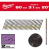 Milwaukee Maskinspik 20°80/Rs/G/C2 1750P