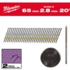 Milwaukee Maskinspik 20°65/Rs/G/C2 2000P