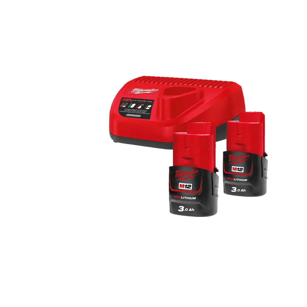 Milwaukee M12 NRG-302 M12 Batterikit