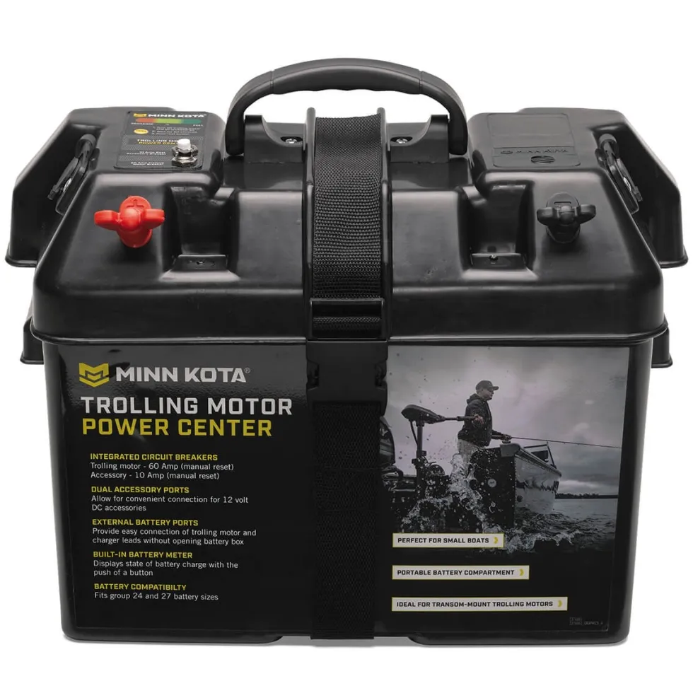 Minn Kota Batterilåda 1x10A+1x60A Automatsäkring