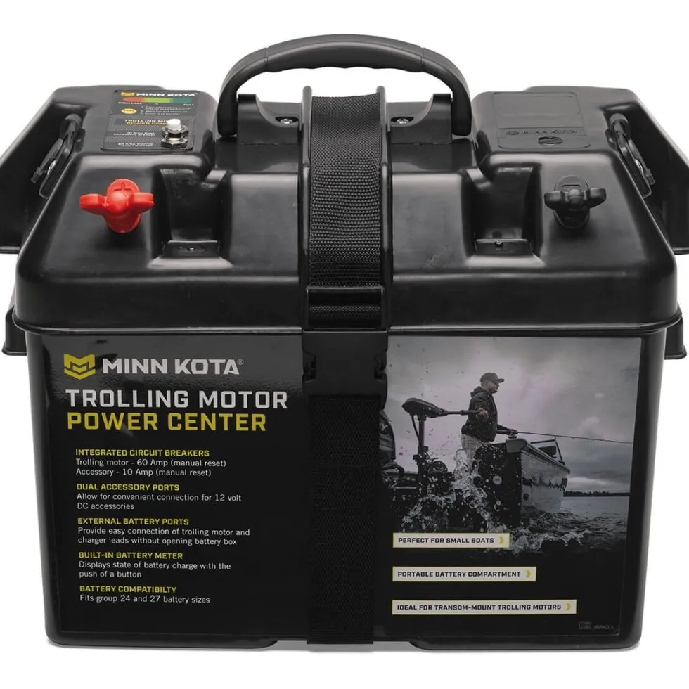 Minn Kota Batterilåda 1x10A+1x60A Automatsäkring