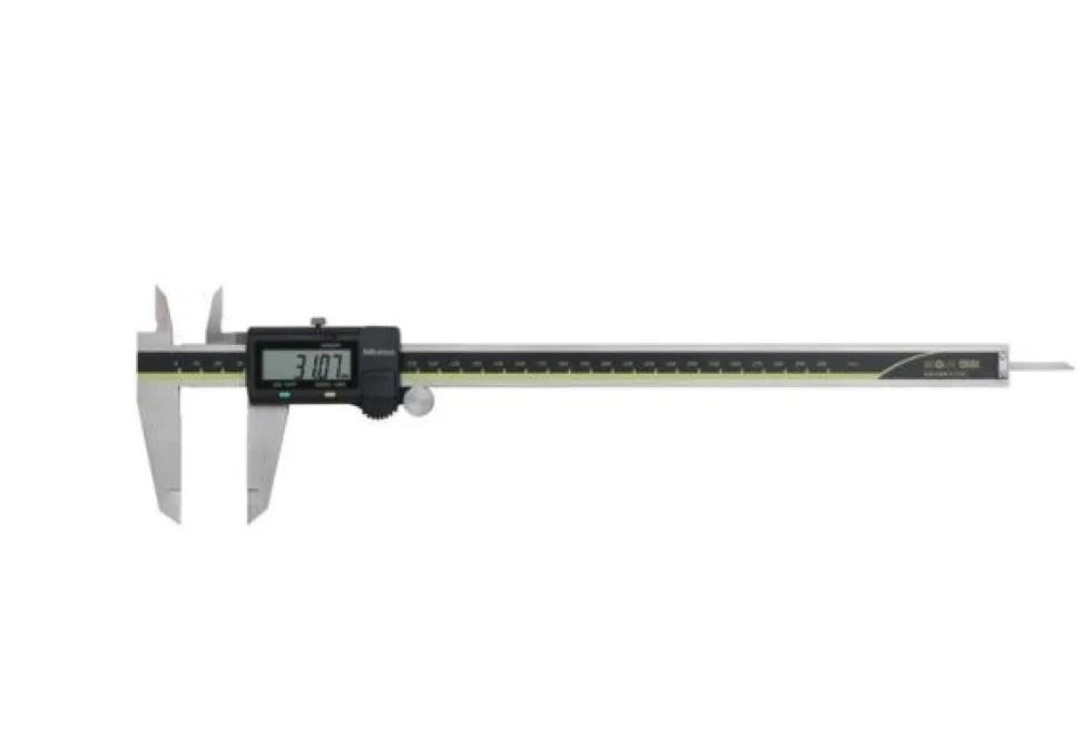 Mitutoyo ABSOLUTE AOS Digimatic Skjutmått 500-153-30 0-300mm, 0,01mm, flat sticka, friktionsrulle, datautgång