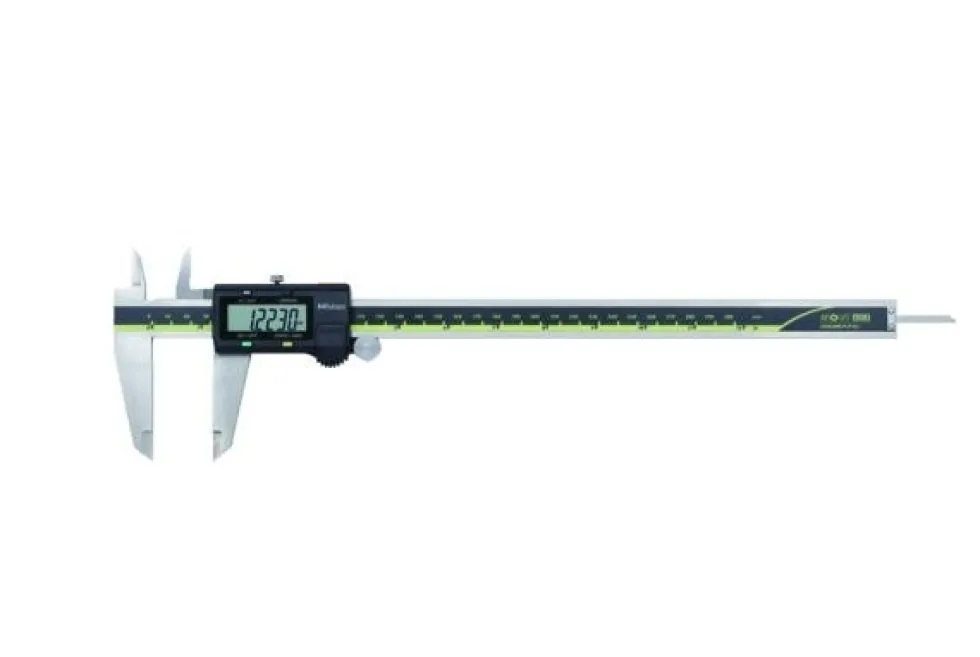 Mitutoyo ABSOLUTE AOS Digimatic Skjutmått 500-193-30 0-12in, 0,0005in, flat sticka, friktionsrulle