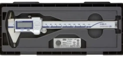 Mitutoyo ABSOLUTE Digimatic Spetsskjutmått 573-725-20 0-6in, 0,0005in smala skänkelspetsar, IP67, friktionsrulle, datautgång