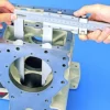 Mitutoyo Nonieskjutmått 534-115 0-750mm, 0,02mm långa skänklar, finjustering