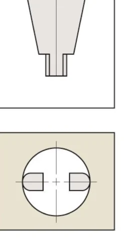 Mitutoyo Nonieskjutmått 534-115 0-750mm, 0,02mm långa skänklar, finjustering