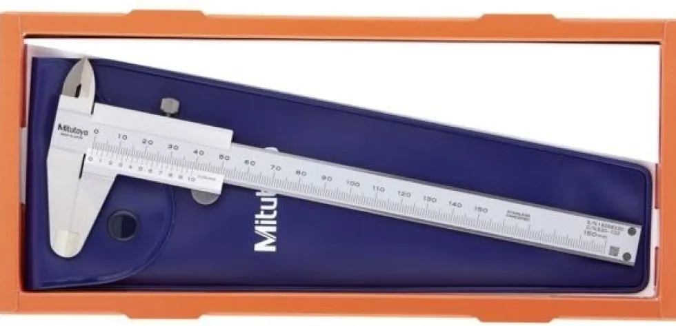 Mitutoyo Nonieskjutmått 530-102 0-150mm, 0,05mm, rund sticka