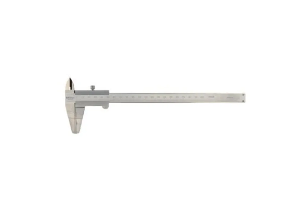 Mitutoyo Nonieskjutmått 536-135 0-200mm, 0,05mm tunna hårdmetallbel. skänklar
