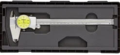 Mitutoyo Skjutmått 505-733 med mätur 0-200mm, 0,01mm, 1mm/varv, flat sticka
