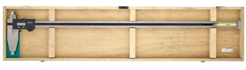 Mitutoyo Skjutmått 551-207-10 med rundade mätytor 0-1000mm, 0,01mm standardskänklar, datautgång