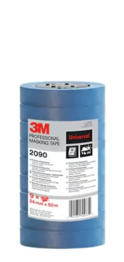 3M™ Maskeringstejp 2090 Universal, Blå, 24 mm x 50m
