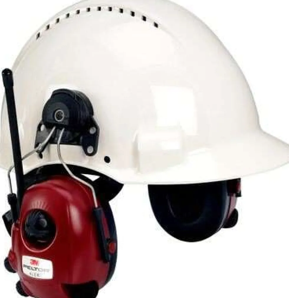 3M Peltor Alert hörselskydd med hjälmfäste, FM-radio, M2RX7P3E2-01