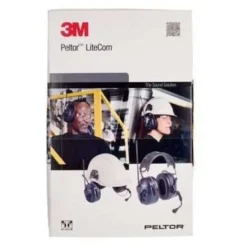 3M Peltor LiteCom hörselskydd med hjässbygel, 32 dB, PMR 446 MHz, MT53H7A4400-EU