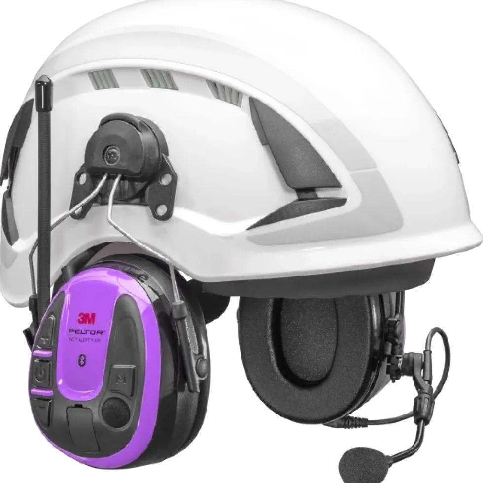 3M Peltor WS Alert XPI+ Headset Hörselskydd Hjälmfäste