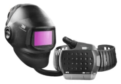3M Speedglas G5-01 Svetshjälm, med svetsglas G5-01VC med förbrukningsmaterialsats och påse med 3M Adflo PAPR-system, 617839