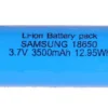 M Tiger 18650 Samsung cell 3,7V / 3500 mAh. Original for S.E.A.L