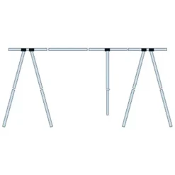 MultiMarine A-ställning Aluminium 6m
