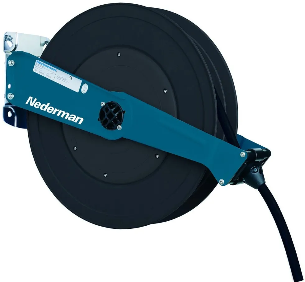Nederman Slangvinda 889 för luft/vatten 3/8'' 10x16,4mm 15bar 20m