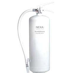 Nexa Brandsläckare 6kg Pulver 43A 233B C Vit