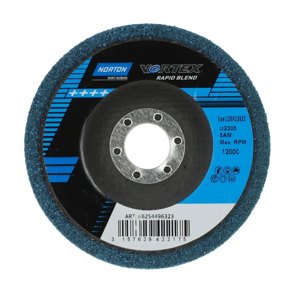 Norton Rondell Vortex Rapid Blend 125x12x22mm 5AM