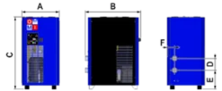 OMI Kyltork till kompressor ED 480 8000 l/min
