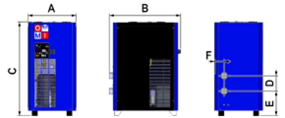 OMI Kyltork till kompressor ED 480 8000 l/min