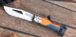 Opinel Outdoor Stainless Steel No8 Orange 8,5 cm