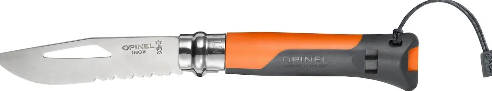 Opinel Outdoor Stainless Steel No8 Orange 8,5 cm
