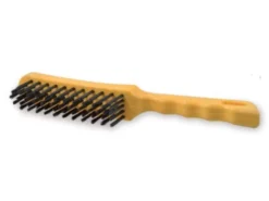 Osborn Handstålborste 0,30mm rostfritt, plasthandtag