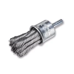 Osborn Ändborste med skaft 6mm, virad, stål