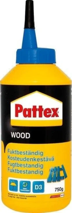 Pattex Trälim D3 Fuktbeständigt 750 gram