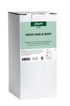Plum Fresh Hair & Body Schampo, 1,4 L