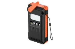 PowerTrend solcells-powerbank med vev, 10000 mAh