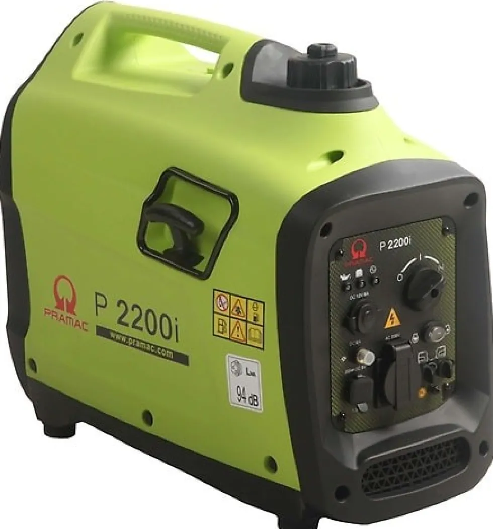 Pramac Elverk P2200i 2100W med inverter