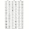Pro Supply Symbolkarta 60st Strömställare