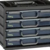 Raaco Sortimentlåda Handy Box Blå med 4 lådor 376x265x310mm