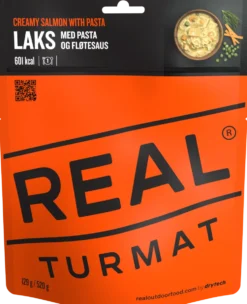 REAL Turmat Lax med pasta och gräddsås - Gryta