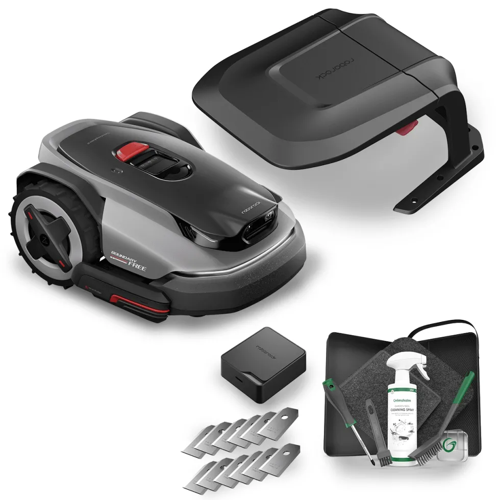 Roborock RockMow S115 Premiumpaket med garage och 4G