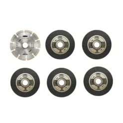 Ryobi Kapskiva RAK6AGD 125x22,23mm i sats 6 delar