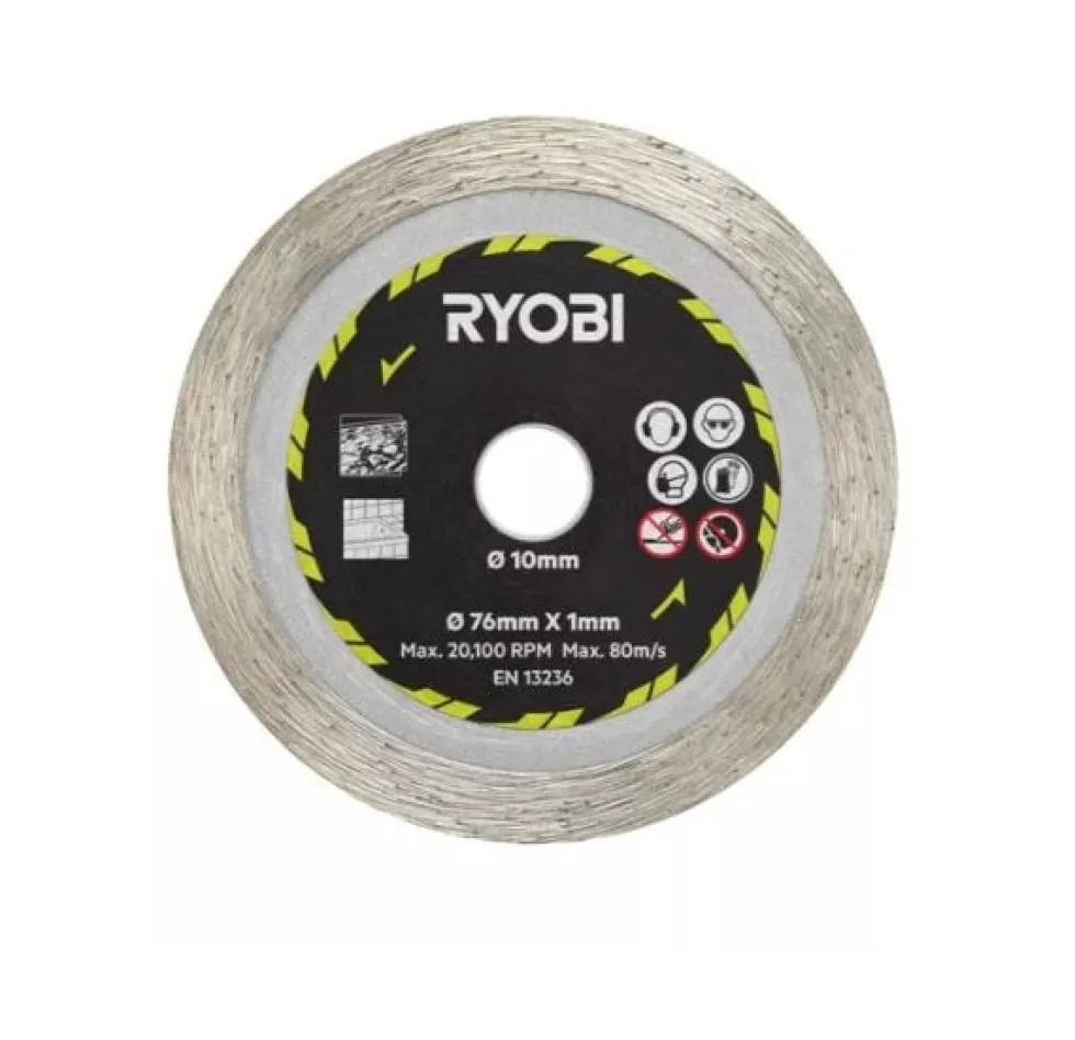 Ryobi Kapskiva RAKCOT03 76x10x1,0mm till RCT18C 3-pack