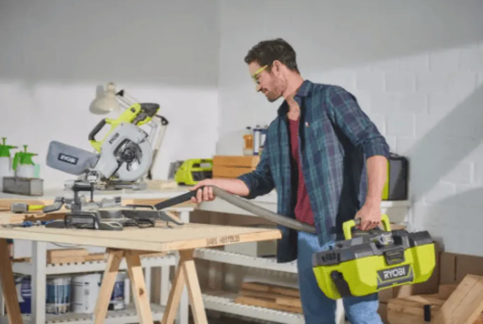 Ryobi R18PV-0 Dammsugare 18v
