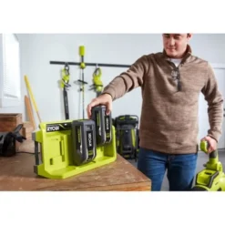 Ryobi RY36C3PA Batteriladdare 36v för 3 batterier