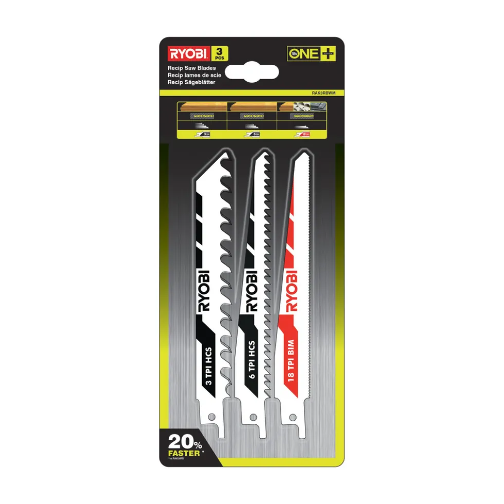 Ryobi Tigersågblad RAK3RBWM