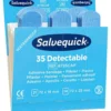 Salvequick Plåste Blue Detectable 51030127 6x35-pack, refill