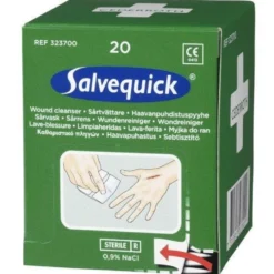 Salvequick Sårtvättare 323700 20-pack, refill