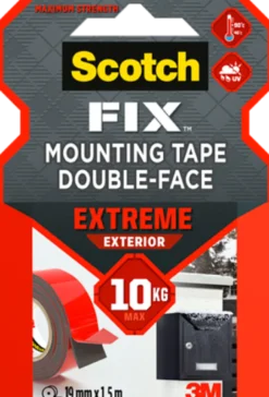 Scotch Dubbelhäftande Tejp Extreme 19mm x 1,5m