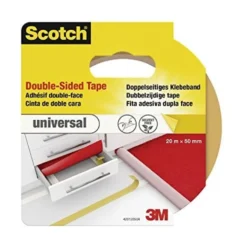Scotch Dubbelhäftande tejp Universal 50mmx20m, brun
