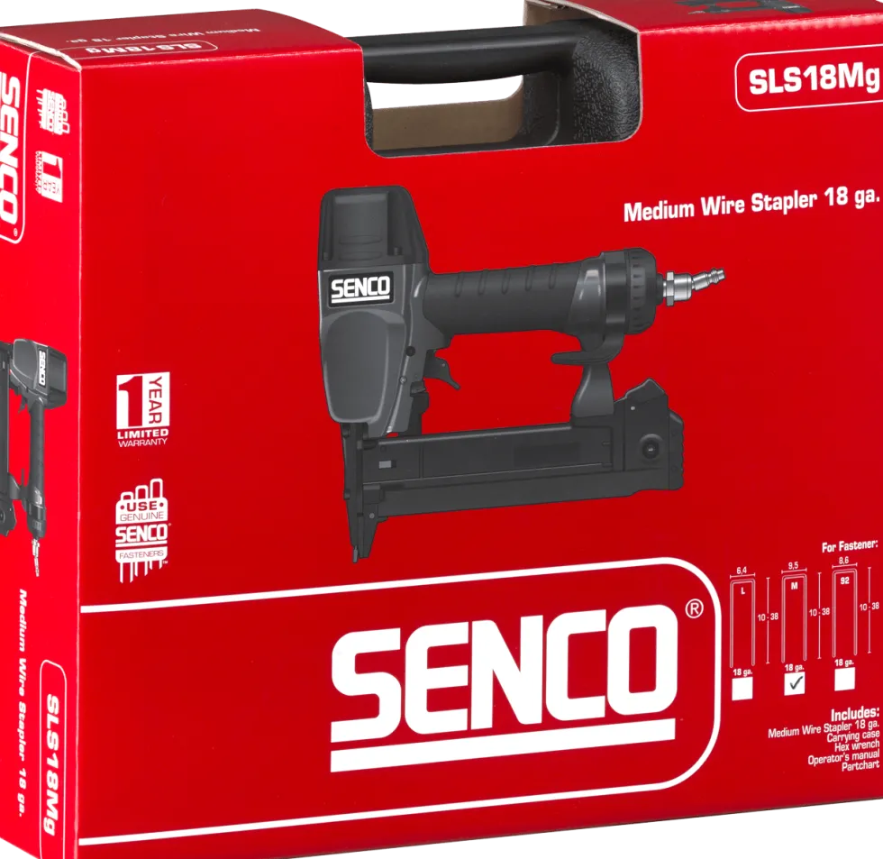 Senco Klammerpistol SLS18MG-L 9,5-38mm 6,4mm L-klammer