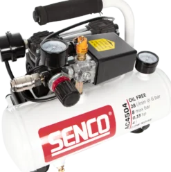 Senco Kompressor AC4504 8bar 4l oljefri, ljudisolerad